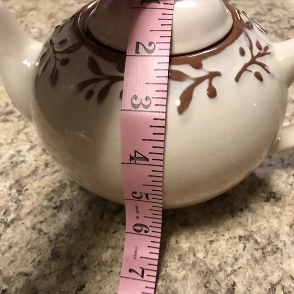 Skye Mcghie Country Fair Teapot & C&S Dish - Picture 6 of 8